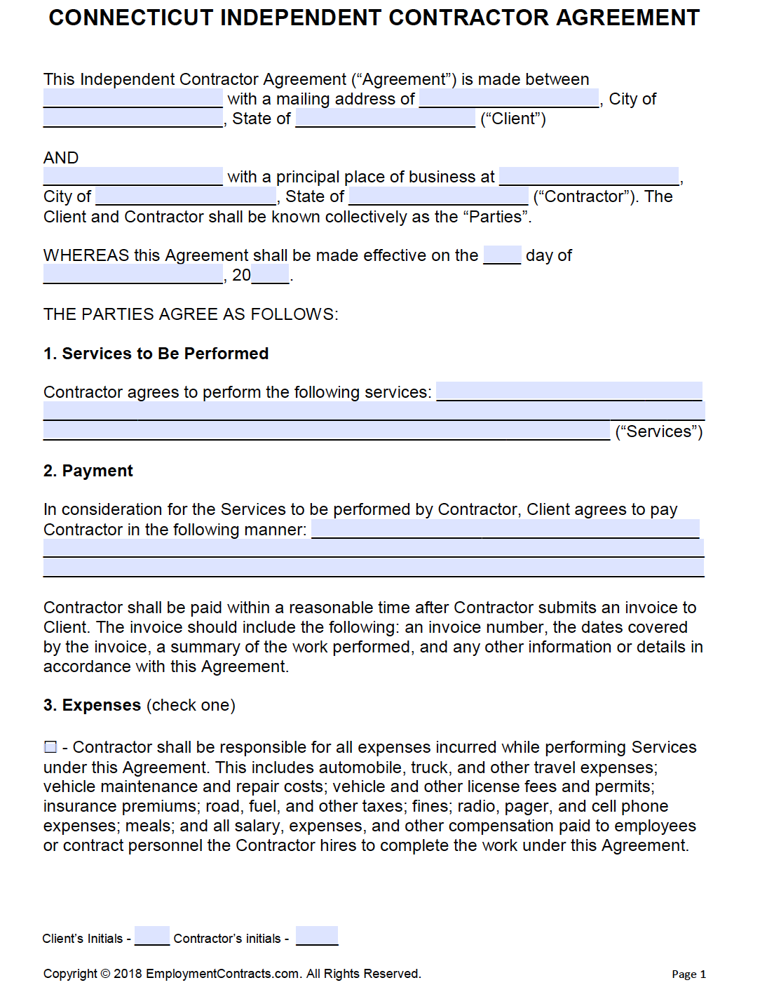 connecticut-independent-contractor-agreement-pdf-word