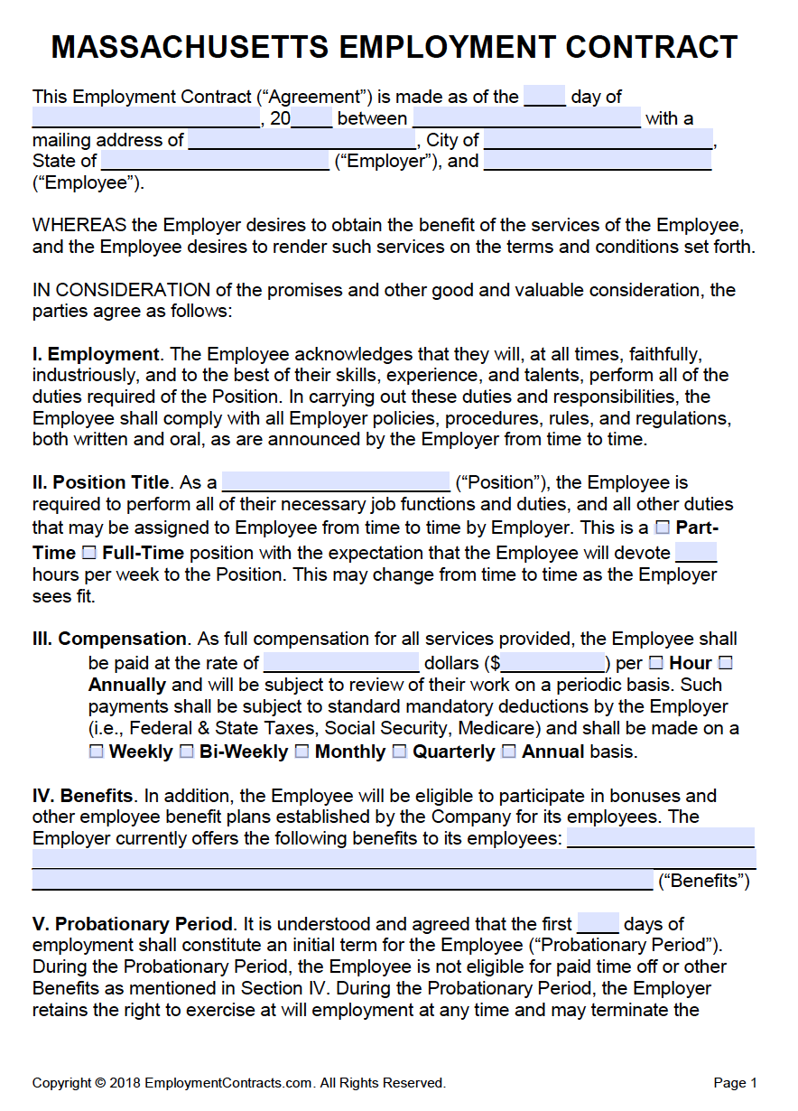 massachusetts-employment-contract-template-pdf-word