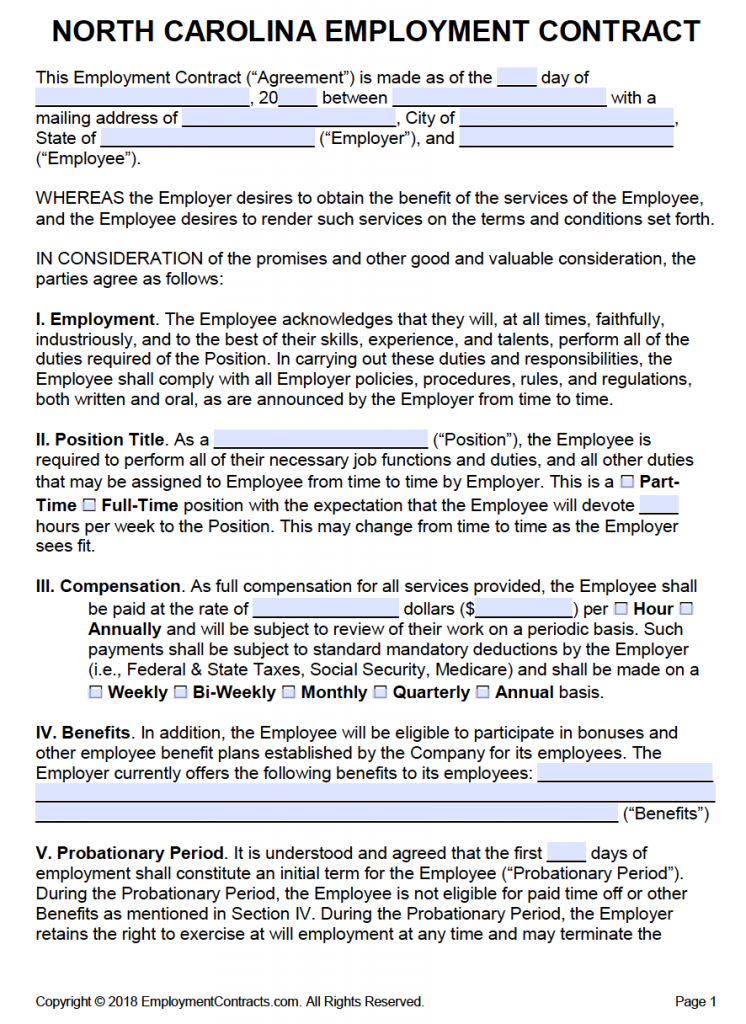 north-carolina-employment-contract-template-pdf-word