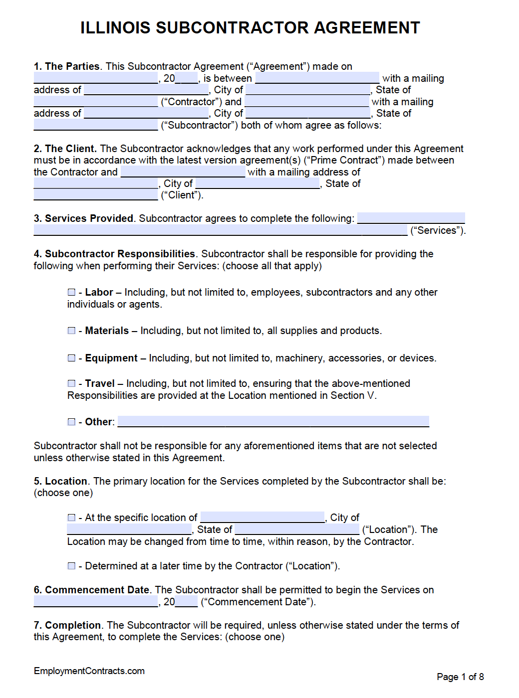illinois-subcontractor-agreement-template-pdf-word